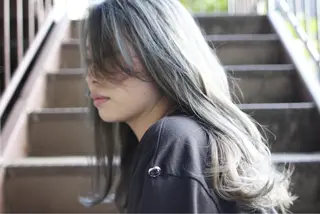 ロング カラー 松田 由貴のヘアスタイル