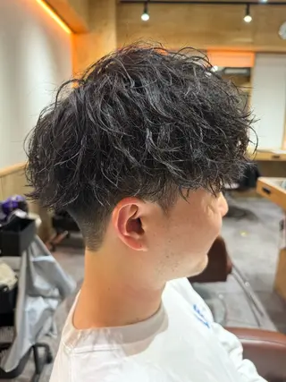 パーマ メンズ 雪音/美髪縮毛矯正 /ニュアンスパーマのヘアスタイル