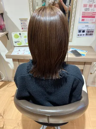 ミディアム Ha naのヘアスタイル