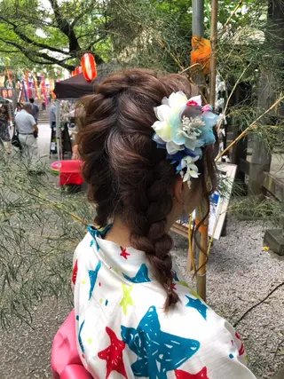 セミロング Luuna hair loungeのヘアスタイル
