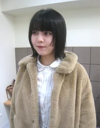 ミディアム natsuki /HUIのヘアスタイル