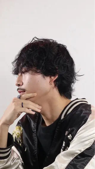 パーマ メンズ メンズパーマ特化 園田　楓莉のヘアスタイル