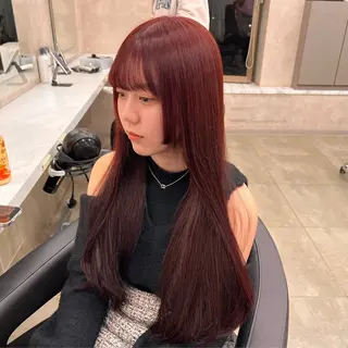 ロング カラー 💖札幌カラー 指名No.1💖玲奈のヘアスタイル