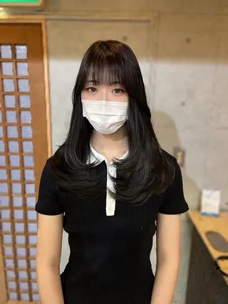 ロング 韓国ヘア🇰🇷 RYOTAのヘアスタイル