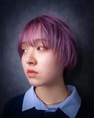 ショート カラー 松尾 泰伸のヘアスタイル