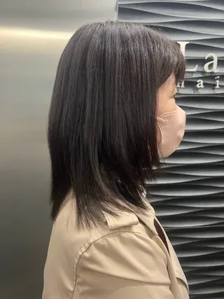 セミロング 脇山 真生のヘアスタイル
