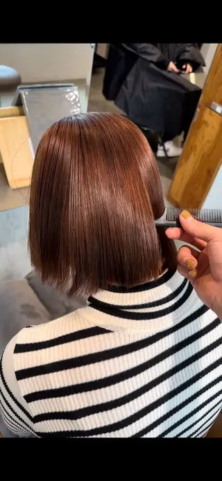 ショート カラー 各務原/カラー/ブリ ーチお任せください！のヘアスタイル