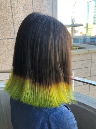 ミディアム カラーアンドケアリタ kitamuuuのヘアスタイル