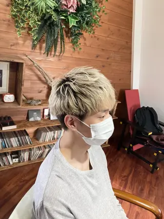 ショート 大谷 哲基のヘアスタイル