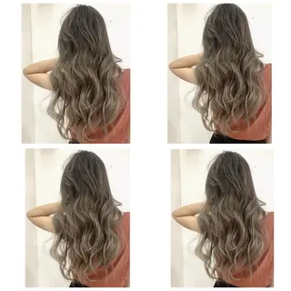 ロング カラー 京都大人女性ショート 徒歩1分/秋山のヘアスタイル