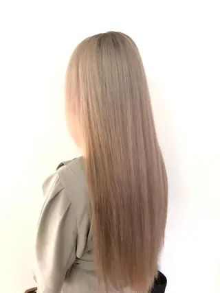 ロング カラー ベイリコルド　アトリ 店長　宮城一真のヘアスタイル