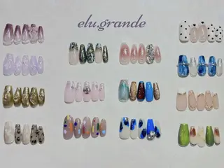 ネイル elu hのネイルデザイン