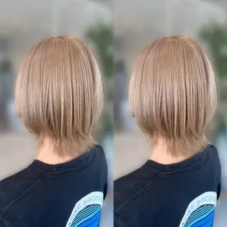 ショート カラー ✨レイヤーカット✨ メンズパーマ沼尾隆一のヘアスタイル
