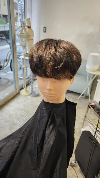 ショート メンズ  熊野 タイソンのヘアスタイル