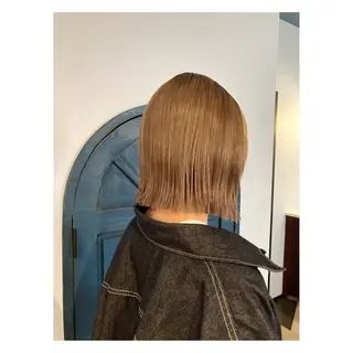 ミディアム 中野 誠子のヘアスタイル