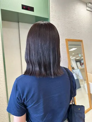 ショート カラー 艶髪 黄金比みくのヘアスタイル
