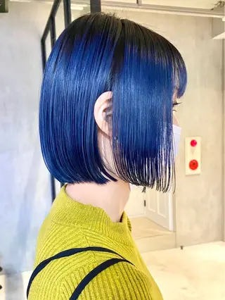ミディアム カラー fifth / 山下 和輝 海外風スタイルのヘアスタイル