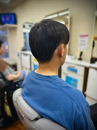 ミディアム メンズ 井尾 美空斗のヘアスタイル