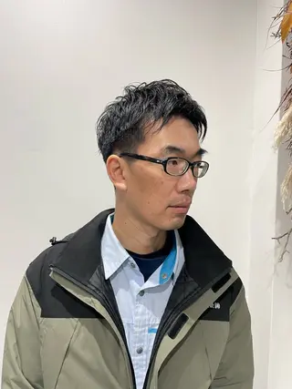 メンズ ボブモデル募集/ 青木亮太郎のヘアスタイル