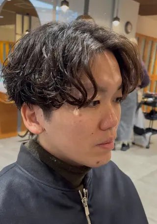 パーマ メンズ isi／門真／古川橋 EITOのヘアスタイル