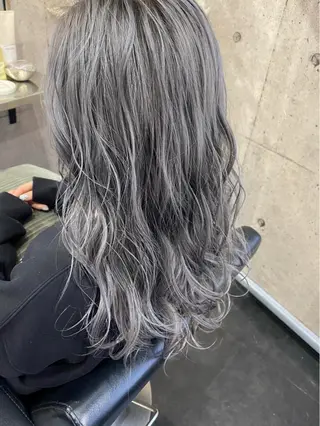 ロング カラー ⭕️ダメージレス特化 髪質改善🥇丸山憲人のヘアスタイル