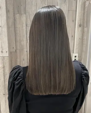 ミディアム カラー 銀座透け感大人カラー 🌴フルカワのヘアスタイル