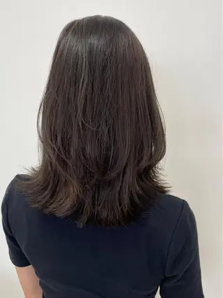 ミディアム 💫cadre新小岩 Kaori💫のヘアスタイル