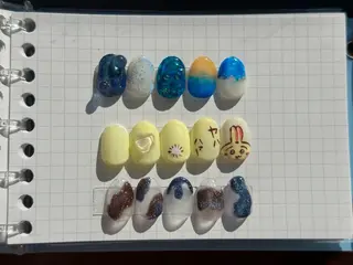 ネイル つめピリカ きさらのネイルデザイン
