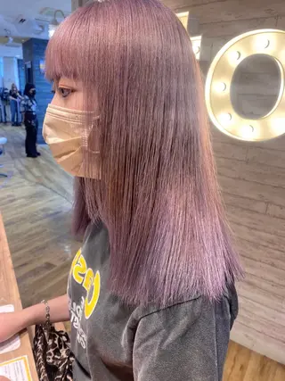カラー 中村 彩夏のヘアスタイル