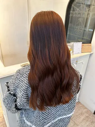 カラー ボブ/艶カラー ❣️マナミのヘアスタイル
