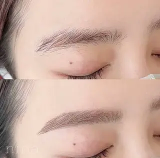 アイブロウ nina 大塚のマツエク・マツパデザイン