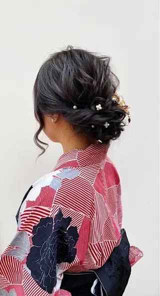 ロング 京都最安価エクステ muuka🦋のヘアスタイル