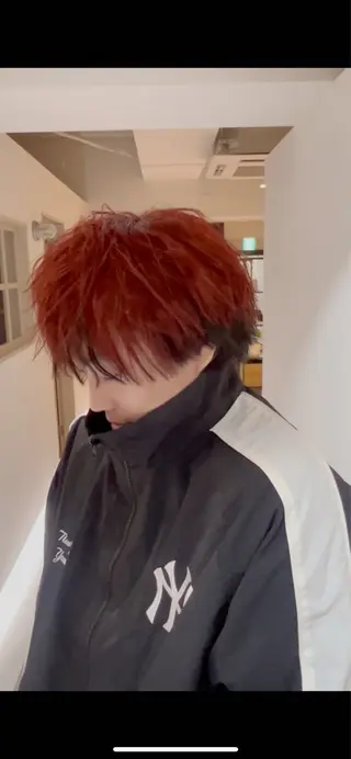 カラー ニトウ レイナのヘアスタイル