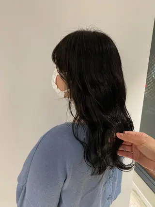 ロング カラー 似合わせレイヤー/ 縮毛矯正🎀minaのヘアスタイル