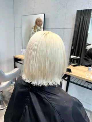 カラー ハイトーン特化 pepe🎀のヘアスタイル