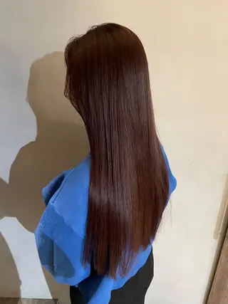 ロング カラー 🎀西川芽依/ 暖色カラー🎀のヘアスタイル