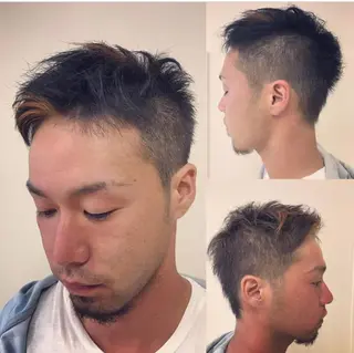 ショート メンズ 横田 尚登のヘアスタイル