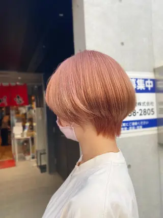 ショート カラー 🌈ブリーチ特化🌈 MINATOのヘアスタイル