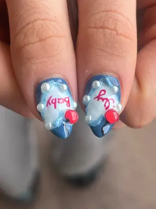 ネイル KUU🎀♥⑅ フィルイン対応サロンのネイルデザイン