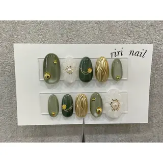ネイル riri-nail Rie Endoのネイルデザイン