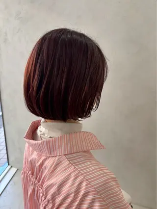 ミディアム 小園 彩夏のヘアスタイル