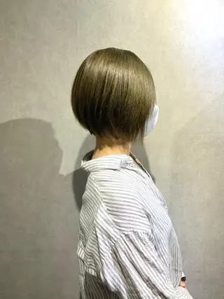 ショート カラー 髪質改善＊韓国ヘア＊ レイヤー＊IBUKIのヘアスタイル
