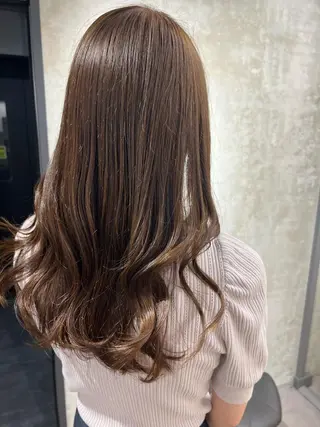 ロング カラー ルーチェヘアー 北摂エリアNo.1のヘアスタイル