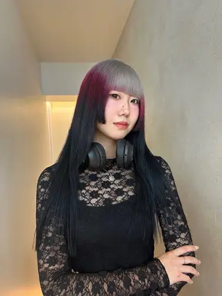 カラー ハイトーン特化 pepe🎀のヘアスタイル