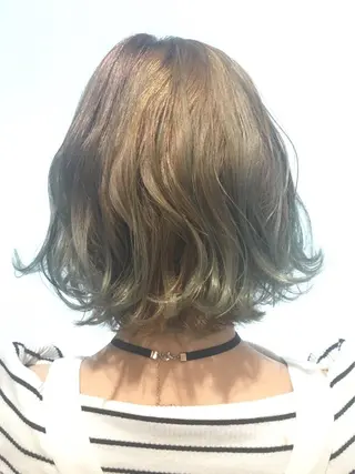 ショート ミディアム セミロング ロング カラー ヘアアレンジ メンズ たかはし まいのヘアスタイル