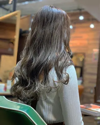 ロング カラー 川名 充✂️のヘアスタイル