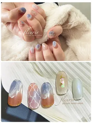 ネイル フルリール 【プライベートサロンのネイルデザイン