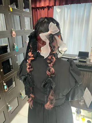 ロング 量産ヘアセット/ ヘアメAyakaのヘアスタイル