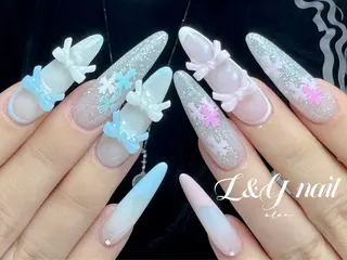 ネイル L&Y Nail🎀 思雪のネイルデザイン