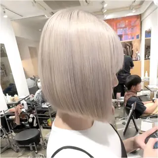 ショート カラー 圧倒的なケアブリーチ /髪質改善🩵松田のヘアスタイル